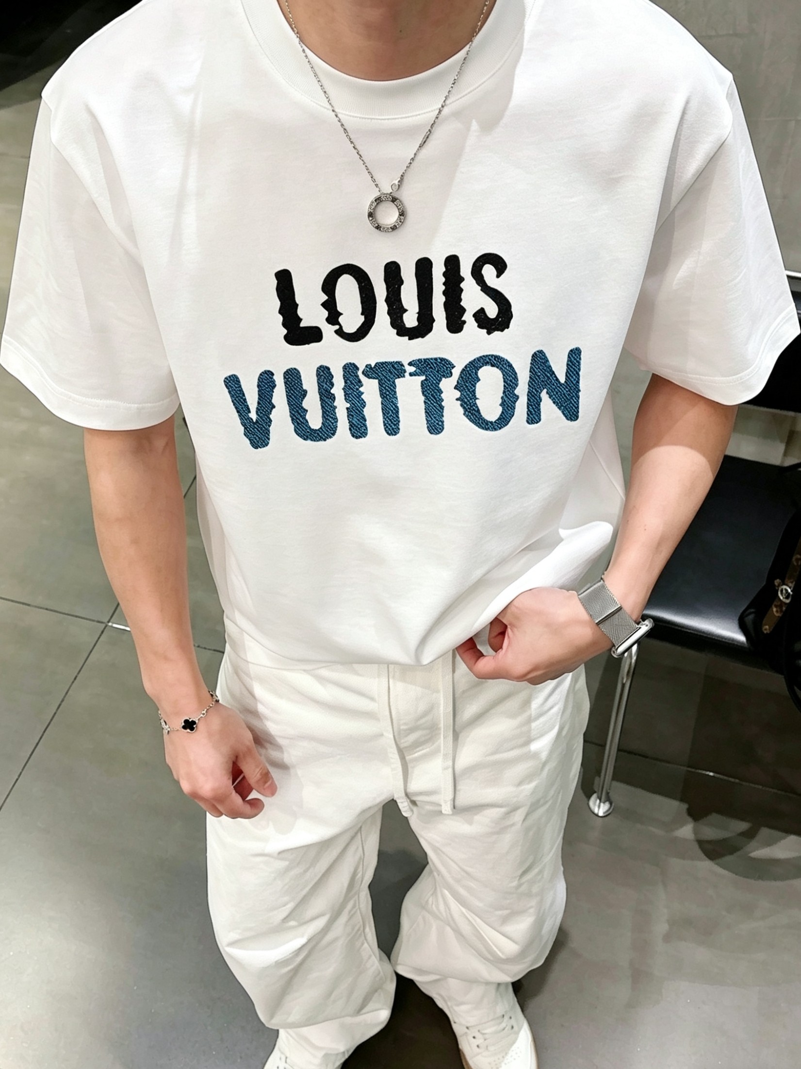 LV 路易威登2026春夏新款原单男士圆领短袖速干T恤 🔥专柜同步售卖 ✨✨高端品质 高版本 OS版型阔