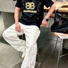 Bal*nciaga 巴黎世家2026春夏新款原单男士圆领短袖T恤 专柜同步售卖 ✨✨高端品质 高版本 Bal*nciaga 巴黎世家2026春夏新款原单男士圆领短袖T恤 专柜同步售卖 ✨✨高端品质 高版本