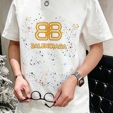 Bal*nciaga 巴黎世家2026春夏新款原单男士圆领短袖T恤 专柜同步售卖 ✨✨高端品质 高版本 Bal*nciaga 巴黎世家2026春夏新款原单男士圆领短袖T恤 专柜同步售卖 ✨✨高端品质 高版本