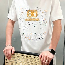 Bal*nciaga 巴黎世家2026春夏新款原单男士圆领短袖T恤 专柜同步售卖 ✨✨高端品质 高版本 Bal*nciaga 巴黎世家2026春夏新款原单男士圆领短袖T恤 专柜同步售卖 ✨✨高端品质 高版本