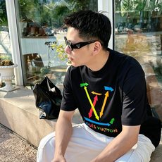 LV 路易威登2026春夏新款原单男士圆领短袖速干T恤 🔥专柜同步售卖 ✨✨高端品质 高版本 OS版型阔 LV 路易威登2026春夏新款原单男士圆领短袖速干T恤 🔥专柜同步售卖 ✨✨高端品质 高版本 OS版型阔