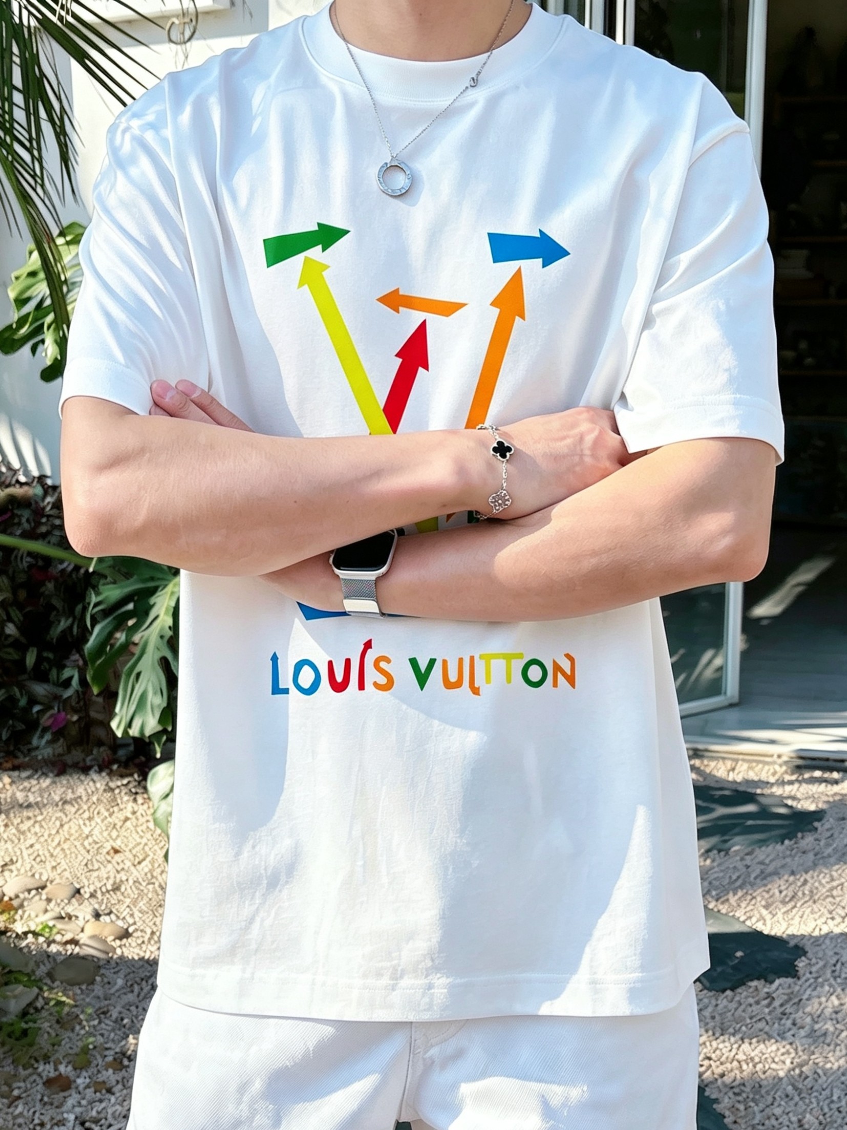 LV 路易威登2026春夏新款原单男士圆领短袖速干T恤 🔥专柜同步售卖 ✨✨高端品质 高版本 OS版型阔