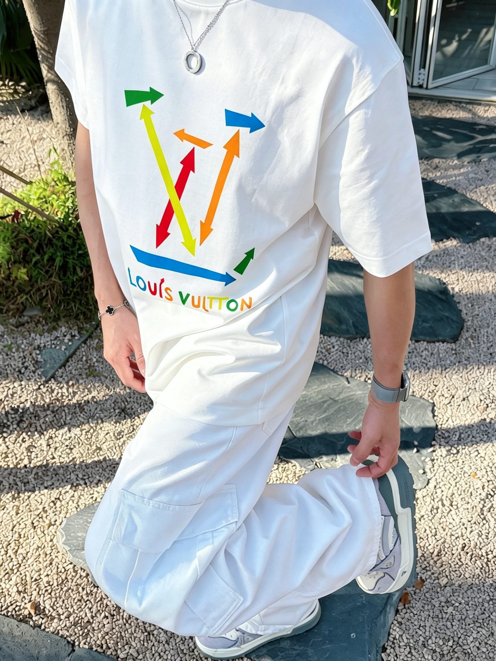 LV 路易威登2026春夏新款原单男士圆领短袖速干T恤 🔥专柜同步售卖 ✨✨高端品质 高版本 OS版型阔