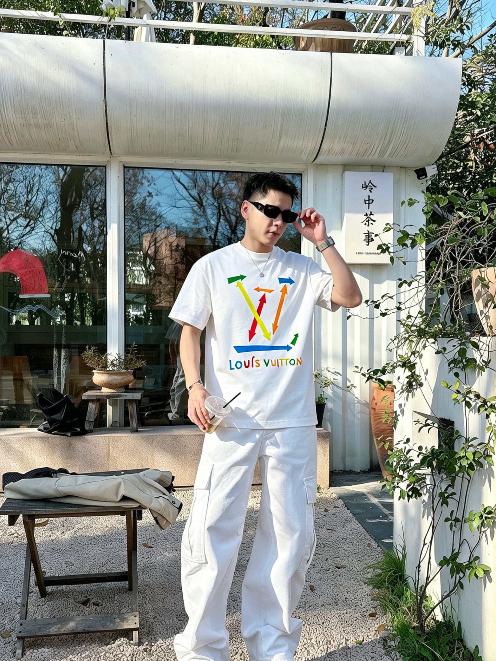 LV 路易威登2026春夏新款原单男士圆领短袖速干T恤 🔥专柜同步售卖 ✨✨高端品质 高版本 OS版型阔