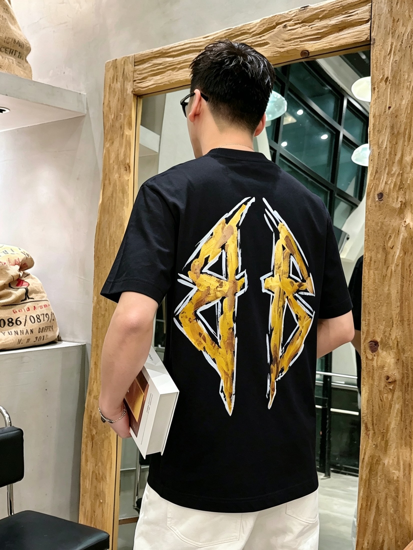 Bal*nciaga 巴黎世家2026春夏新款原单男士圆领短袖T恤 专柜同步售卖 ✨✨高端品质 高版本 