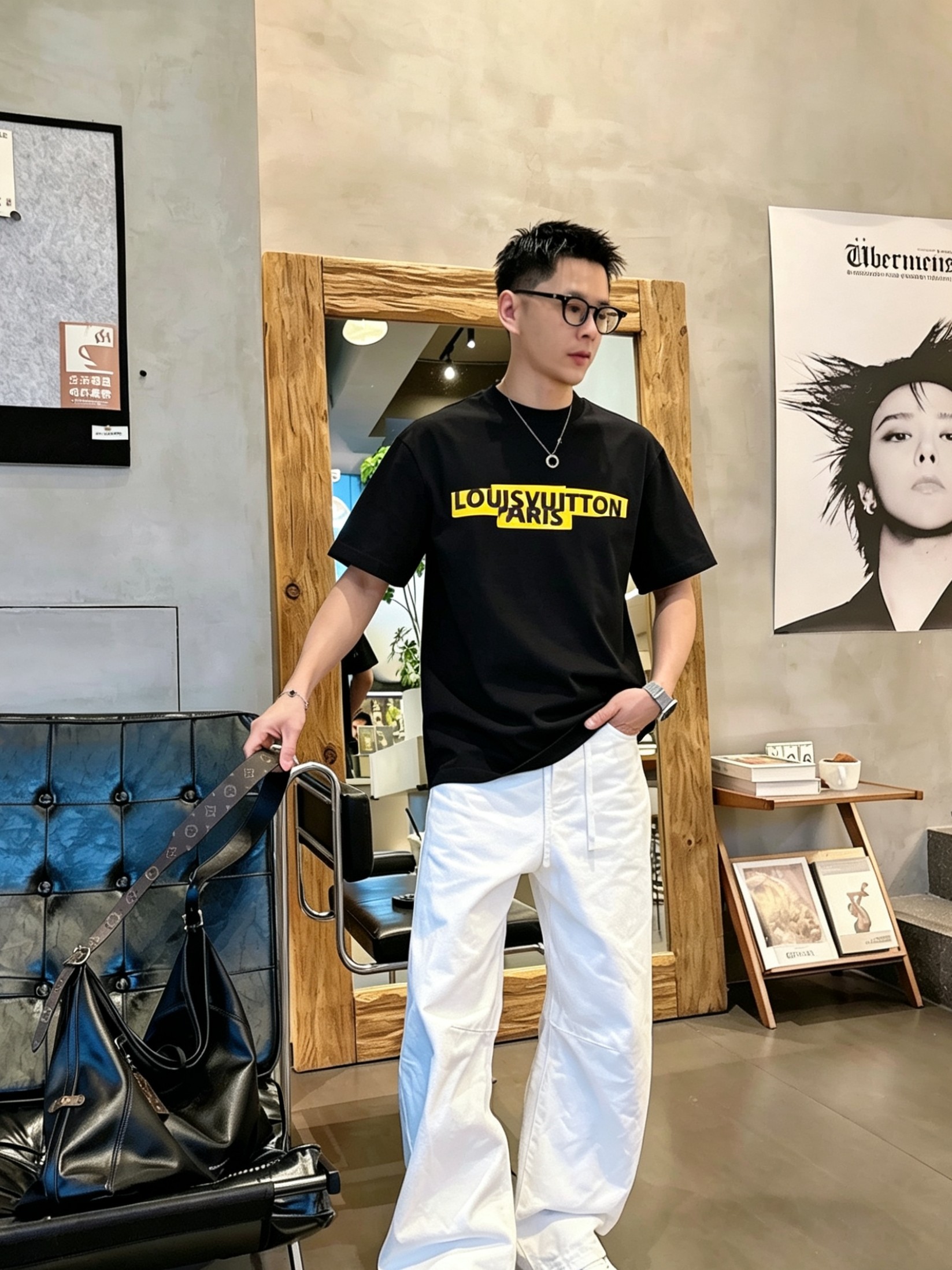 LV 路易威登2026春夏新款原单男士圆领短袖T恤 🔥专柜同步售卖 ✨✨高端品质 高版本 OS版型阔版 