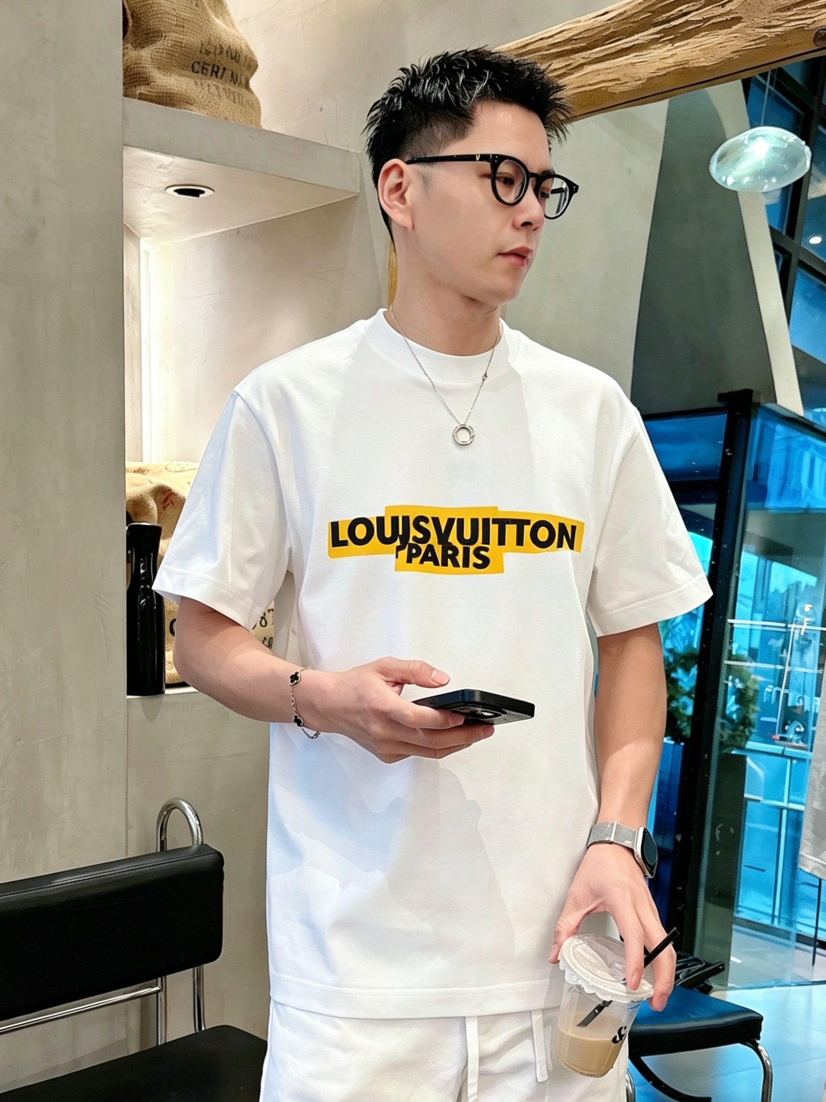 LV 路易威登2026春夏新款原单男士圆领短袖T恤 🔥专柜同步售卖 ✨✨高端品质 高版本 OS版型阔版 