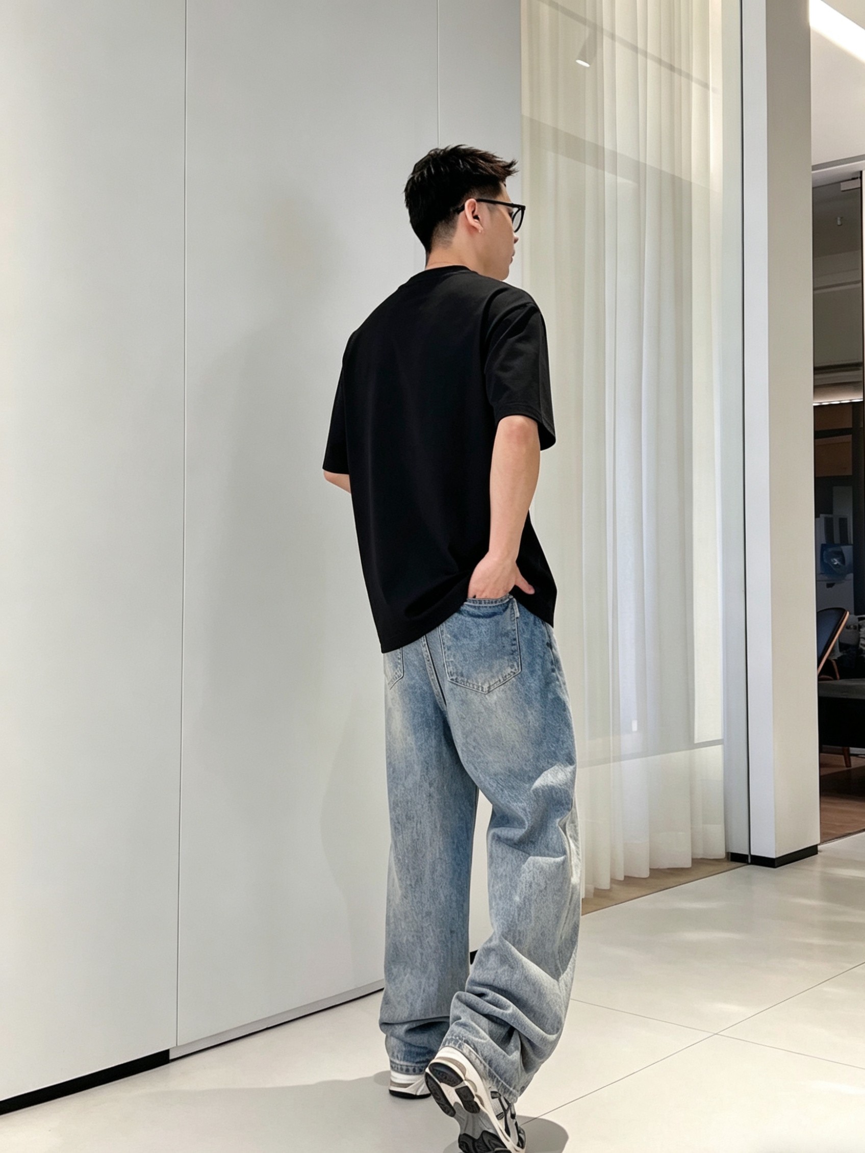 G*cci 古奇 2026原单男士圆领短袖T恤 独家专供春夏新款 专柜同步售卖 高端品质 高版本 OS版