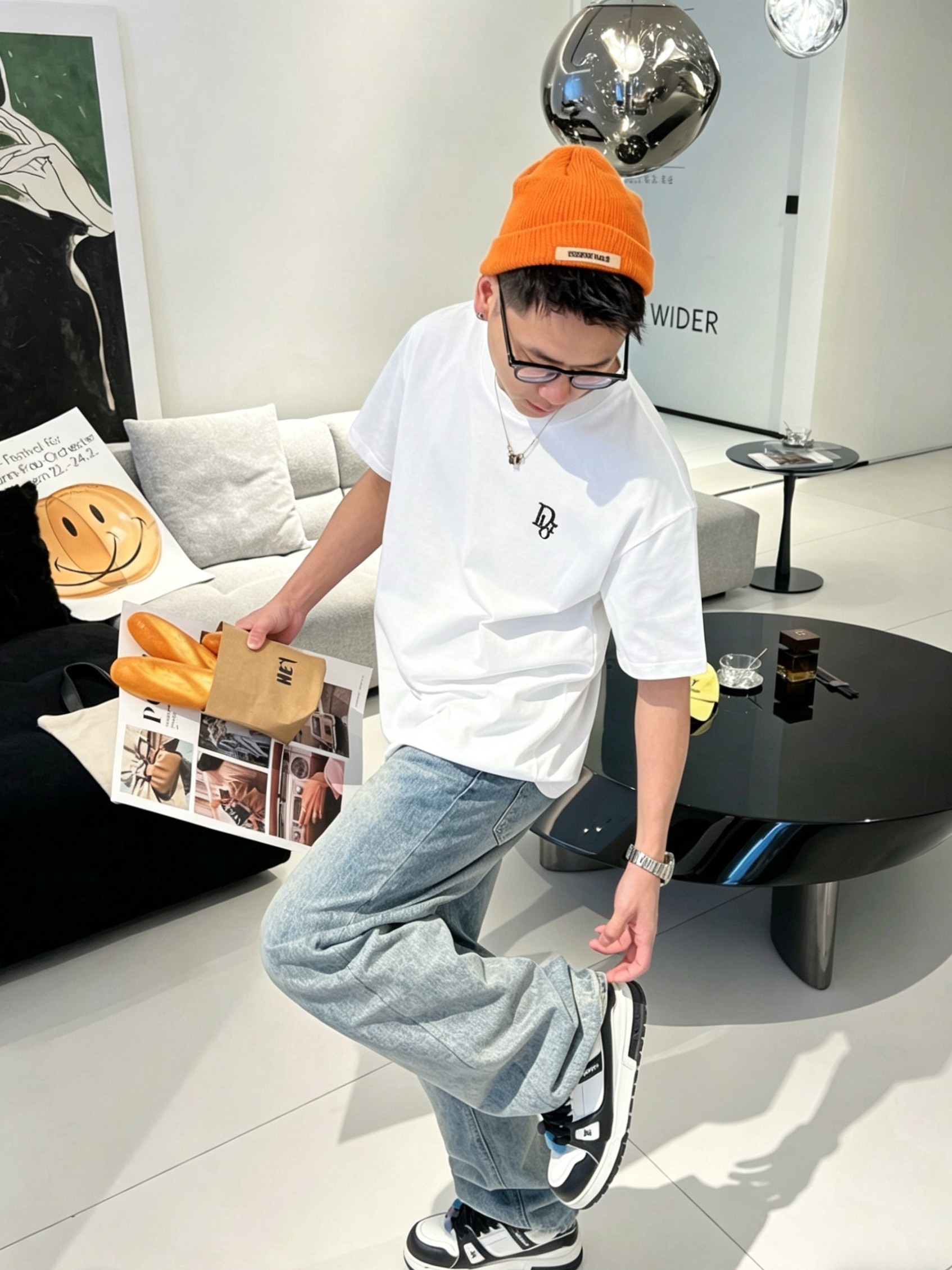 D*or 迪奥2026春夏新款原单男士圆领短袖T恤 🔥专柜同步售卖 ✨✨高端品质 高版本 OS版型阔版 