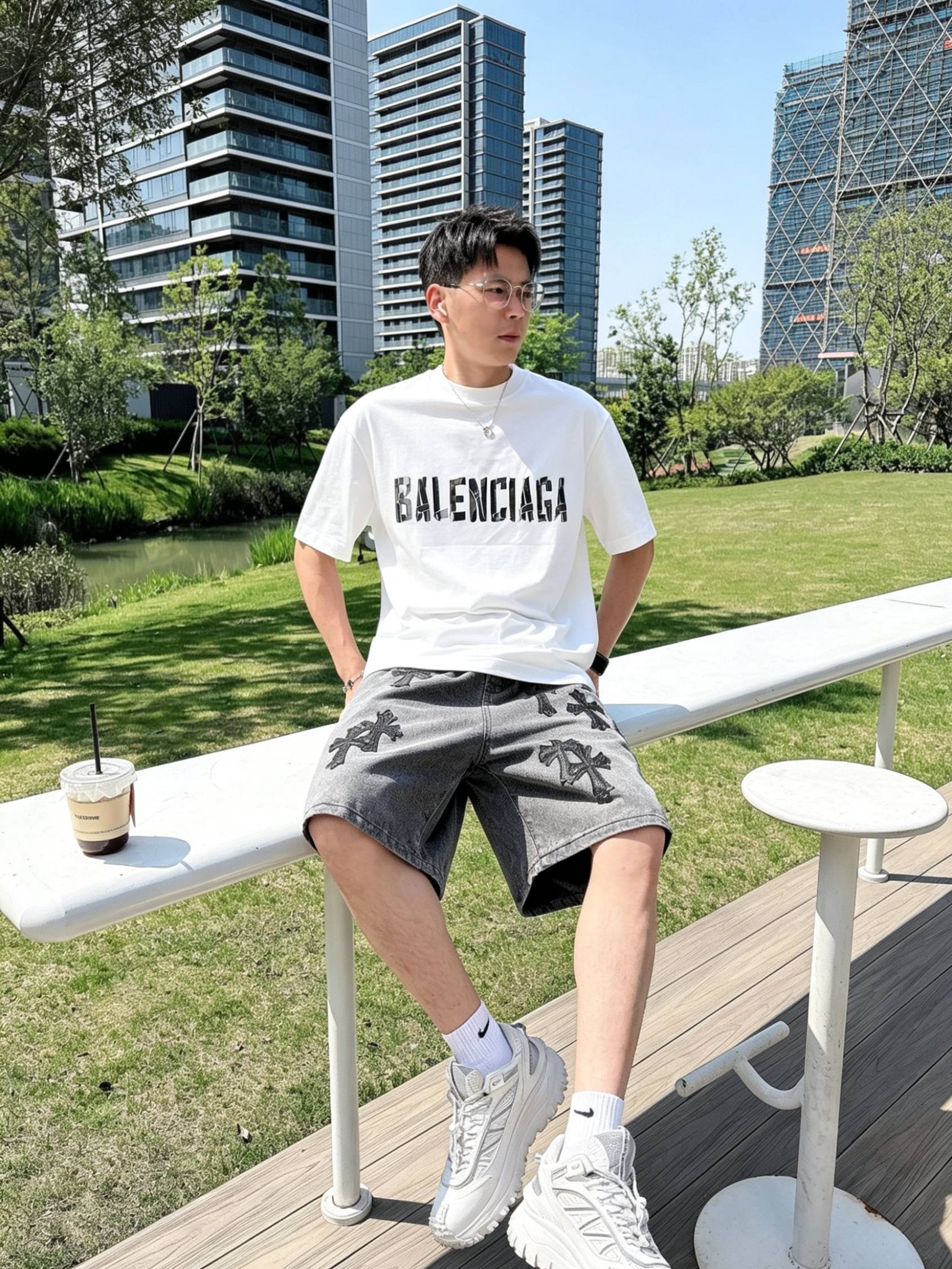 Bal*nciaga 巴黎世家2026春夏新款原单男士圆领短袖T恤 专柜同步售卖 🔥🔥爆款✨✨高端品质 