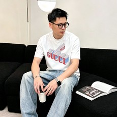 G*cci 古齐2026春夏新款原单男士圆领短袖T恤 🔥专柜同步售卖 ✨✨高端品质 高版本 OS版型阔版 G*cci 古齐2026春夏新款原单男士圆领短袖T恤 🔥专柜同步售卖 ✨✨高端品质 高版本 OS版型阔版