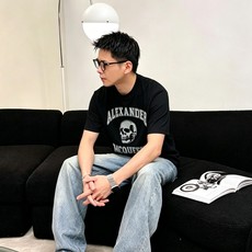 McQ*een 麦昆2026春夏新款原单男士圆领短袖T恤 🔥专柜同步售卖 ✨✨高端品质 高版本 OS版型 McQ*een 麦昆2026春夏新款原单男士圆领短袖T恤 🔥专柜同步售卖 ✨✨高端品质 高版本 OS版型