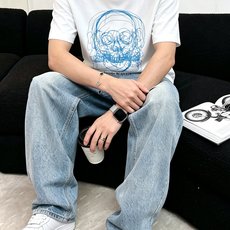 McQ*een 麦昆2026春夏新款原单男士圆领短袖T恤 专柜同步售卖 ✨✨高端品质 高版本 OS版型阔 McQ*een 麦昆2026春夏新款原单男士圆领短袖T恤 专柜同步售卖 ✨✨高端品质 高版本 OS版型阔