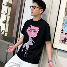 McQ*een 麦昆2026春夏新款原单男士圆领短袖T恤 专柜同步售卖 ✨✨高端品质 高版本 OS版型阔 McQ*een 麦昆2026春夏新款原单男士圆领短袖T恤 专柜同步售卖 ✨✨高端品质 高版本 OS版型阔