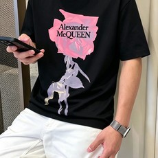 McQ*een 麦昆2026春夏新款原单男士圆领短袖T恤 专柜同步售卖 ✨✨高端品质 高版本 OS版型阔 McQ*een 麦昆2026春夏新款原单男士圆领短袖T恤 专柜同步售卖 ✨✨高端品质 高版本 OS版型阔