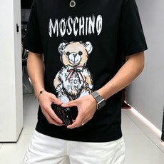 M*SCHINO 莫斯奇诺2026春夏新款原单男士圆领短袖T恤 🔥专柜同步售卖 ✨✨高端品质 高版本 O M*SCHINO 莫斯奇诺2026春夏新款原单男士圆领短袖T恤 🔥专柜同步售卖 ✨✨高端品质 高版本 O