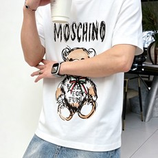 M*SCHINO 莫斯奇诺2026春夏新款原单男士圆领短袖T恤 🔥专柜同步售卖 ✨✨高端品质 高版本 O M*SCHINO 莫斯奇诺2026春夏新款原单男士圆领短袖T恤 🔥专柜同步售卖 ✨✨高端品质 高版本 O