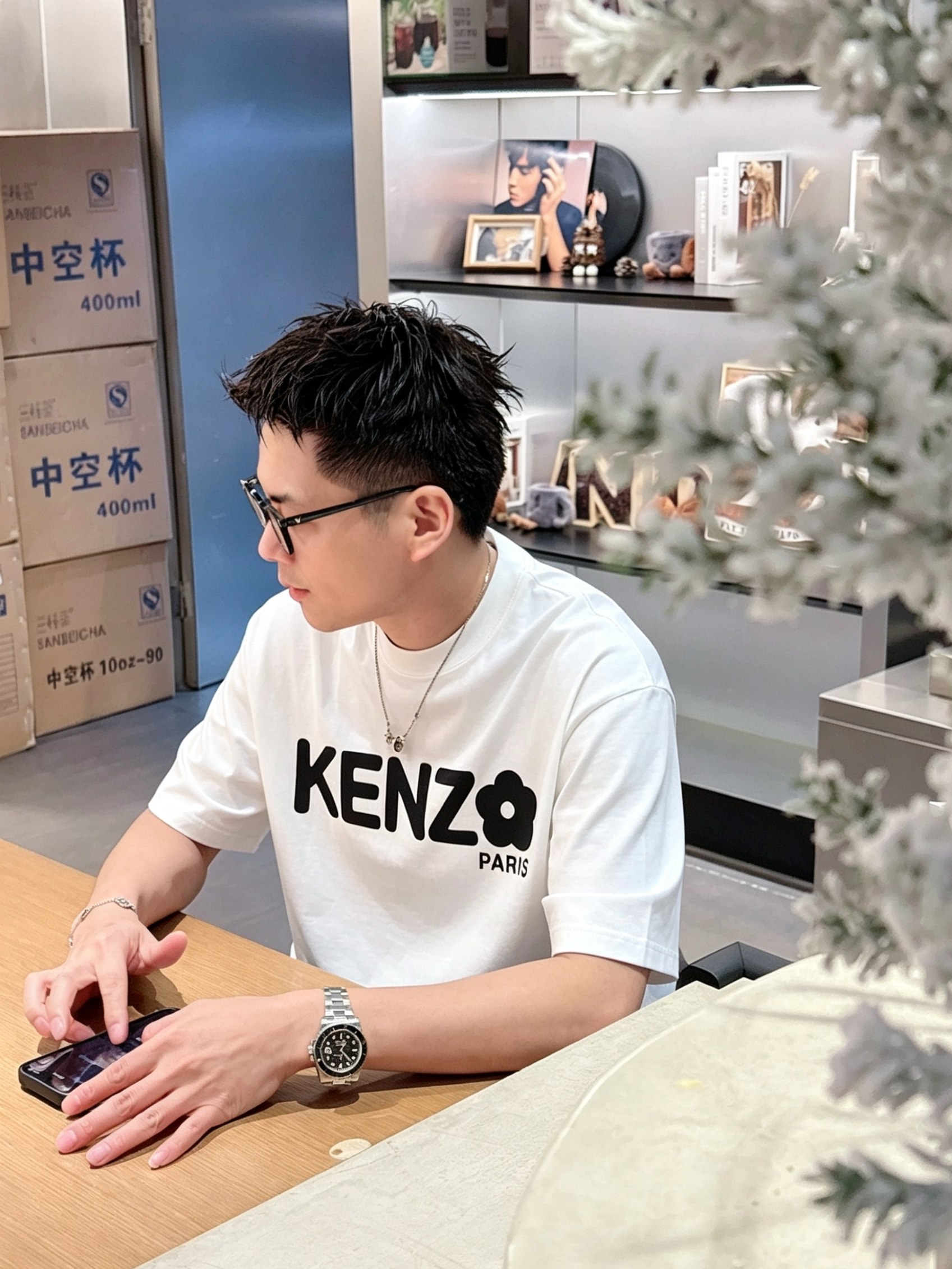 K*NZO 高田贤三2026春夏新款原单男士圆领短袖T恤 专柜同步售卖 ✨✨高端品质 时尚百搭爆款✨✨定