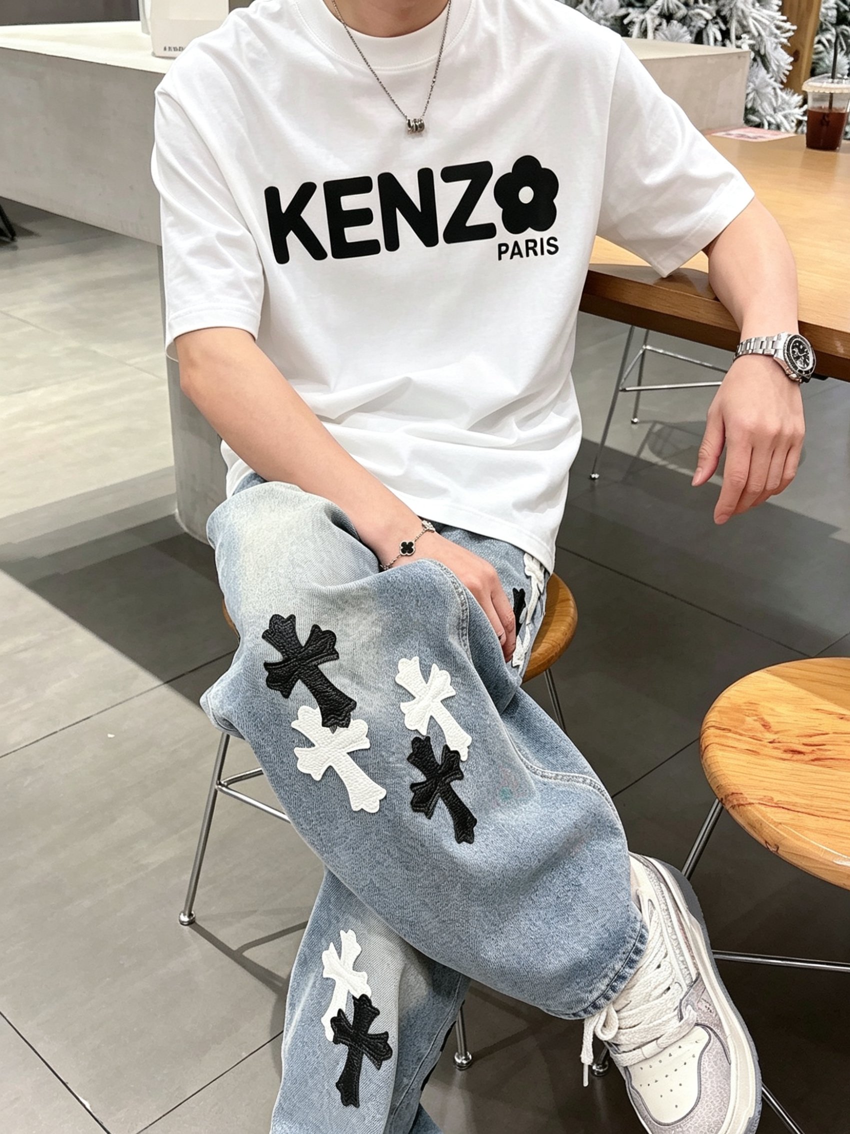 K*NZO 高田贤三2026春夏新款原单男士圆领短袖T恤 专柜同步售卖 ✨✨高端品质 时尚百搭爆款✨✨定