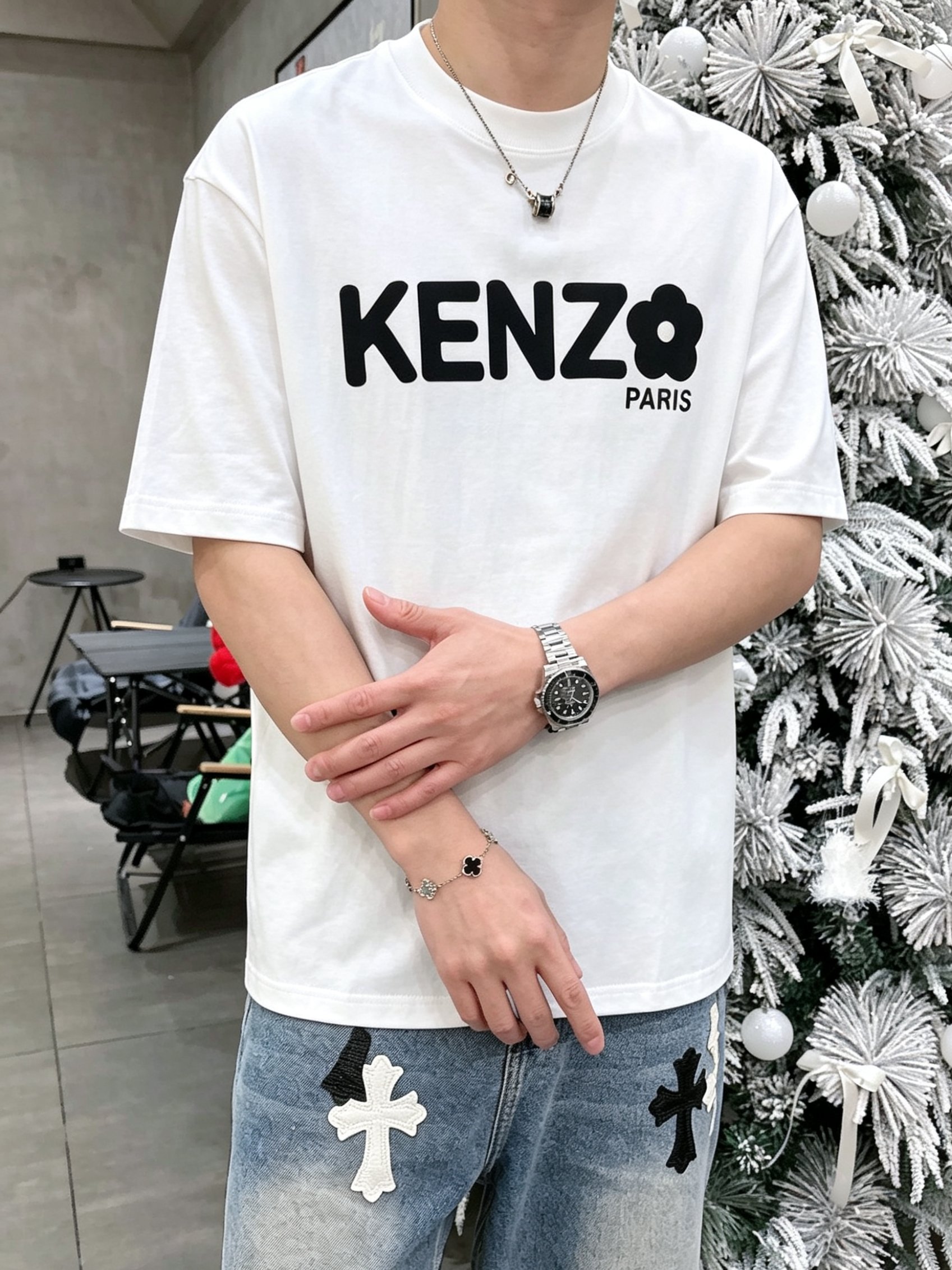 K*NZO 高田贤三2026春夏新款原单男士圆领短袖T恤 专柜同步售卖 ✨✨高端品质 时尚百搭爆款✨✨定