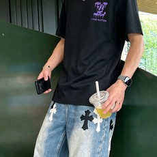 LV 路易威登2026春夏新款原单男士圆领短袖速干T恤 🔥专柜同步售卖 ✨✨高端品质 高版本 OS版型阔 LV 路易威登2026春夏新款原单男士圆领短袖速干T恤 🔥专柜同步售卖 ✨✨高端品质 高版本 OS版型阔
