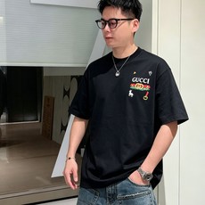 G*cci 古奇 2026原单男士圆领短袖T恤 独家专供春夏新款 专柜同步售卖 高端品质 高版本 OS版 G*cci 古奇 2026原单男士圆领短袖T恤 独家专供春夏新款 专柜同步售卖 高端品质 高版本 OS版