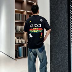 G*cci 古奇 2026原单男士圆领短袖T恤 独家专供春夏新款 专柜同步售卖 高端品质 高版本 OS版 G*cci 古奇 2026原单男士圆领短袖T恤 独家专供春夏新款 专柜同步售卖 高端品质 高版本 OS版