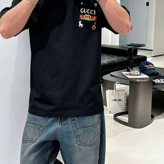 G*cci 古奇 2026原单男士圆领短袖T恤 独家专供春夏新款 专柜同步售卖 高端品质 高版本 OS版 G*cci 古奇 2026原单男士圆领短袖T恤 独家专供春夏新款 专柜同步售卖 高端品质 高版本 OS版