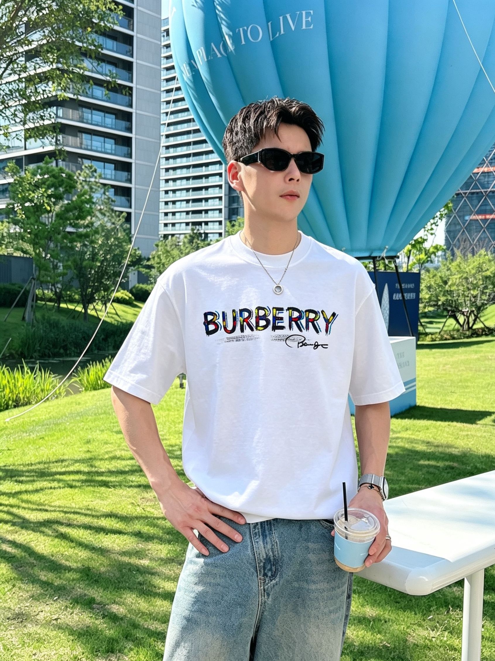 BURBE** 巴宝莉2026春夏新款原单男士圆领短袖T恤 🔥专柜同步售卖 ✨✨高端品质 高版本 爆款✨