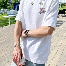 BURBE** 巴宝莉2026春夏新款原单男士圆领短袖T恤 🔥专柜同步售卖 ✨✨高端品质 高版本 爆款✨ BURBE** 巴宝莉2026春夏新款原单男士圆领短袖T恤 🔥专柜同步售卖 ✨✨高端品质 高版本 爆款✨