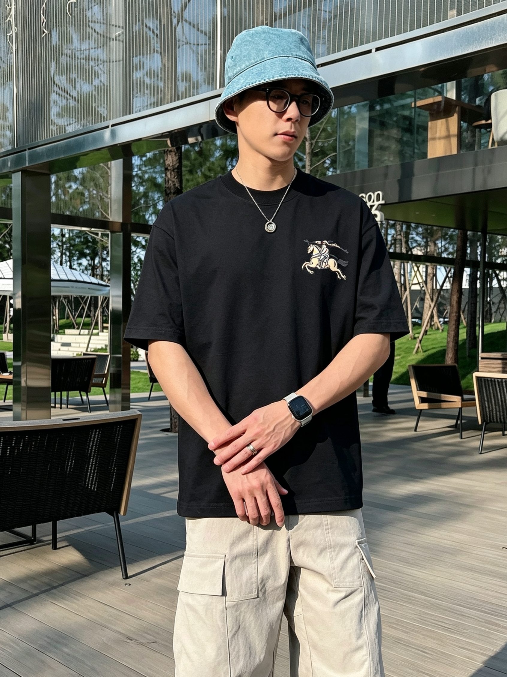 BURBE** 巴宝莉2026春夏新款原单男士圆领短袖T恤 🔥专柜同步售卖 ✨✨高端品质 高版本 爆款✨