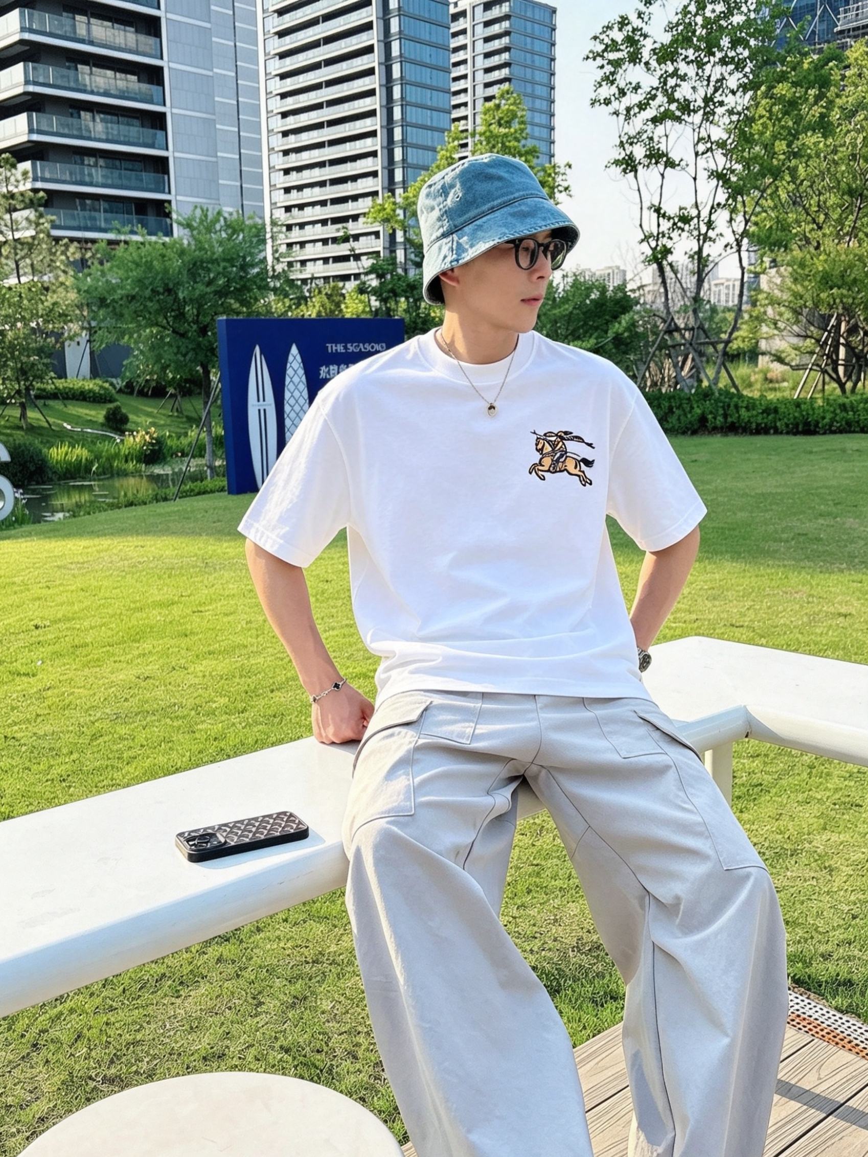 BURBE** 巴宝莉2026春夏新款原单男士圆领短袖T恤 🔥专柜同步售卖 ✨✨高端品质 高版本 爆款✨