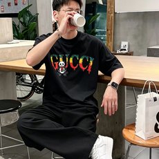 G*cci 古奇 2026原单男士圆领短袖T恤 独家专供春夏新款 专柜同步售卖 高端品质 高版本 OS版 G*cci 古奇 2026原单男士圆领短袖T恤 独家专供春夏新款 专柜同步售卖 高端品质 高版本 OS版