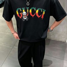 G*cci 古奇 2026原单男士圆领短袖T恤 独家专供春夏新款 专柜同步售卖 高端品质 高版本 OS版 G*cci 古奇 2026原单男士圆领短袖T恤 独家专供春夏新款 专柜同步售卖 高端品质 高版本 OS版