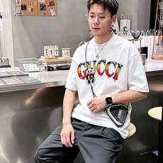 G*cci 古奇 2026原单男士圆领短袖T恤 独家专供春夏新款 专柜同步售卖 高端品质 高版本 OS版 G*cci 古奇 2026原单男士圆领短袖T恤 独家专供春夏新款 专柜同步售卖 高端品质 高版本 OS版