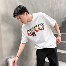 G*cci 古奇 2026原单男士圆领短袖T恤 独家专供春夏新款 专柜同步售卖 高端品质 高版本 OS版 G*cci 古奇 2026原单男士圆领短袖T恤 独家专供春夏新款 专柜同步售卖 高端品质 高版本 OS版