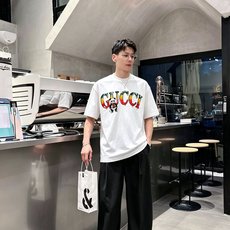 G*cci 古奇 2026原单男士圆领短袖T恤 独家专供春夏新款 专柜同步售卖 高端品质 高版本 OS版 G*cci 古奇 2026原单男士圆领短袖T恤 独家专供春夏新款 专柜同步售卖 高端品质 高版本 OS版