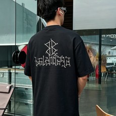 Bal*nciaga 巴黎世家2026春夏新款原单男士圆领短袖T恤 专柜同步售卖 ✨✨高端品质 高版本 Bal*nciaga 巴黎世家2026春夏新款原单男士圆领短袖T恤 专柜同步售卖 ✨✨高端品质 高版本