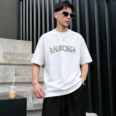 Bal*nciaga 巴黎世家2026春夏新款原单男士圆领短袖T恤 专柜同步售卖 ✨✨高端品质 高版本 Bal*nciaga 巴黎世家2026春夏新款原单男士圆领短袖T恤 专柜同步售卖 ✨✨高端品质 高版本