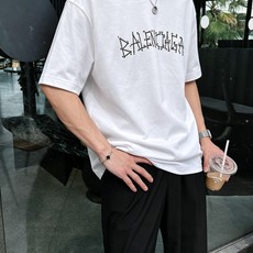 Bal*nciaga 巴黎世家2026春夏新款原单男士圆领短袖T恤 专柜同步售卖 ✨✨高端品质 高版本 Bal*nciaga 巴黎世家2026春夏新款原单男士圆领短袖T恤 专柜同步售卖 ✨✨高端品质 高版本