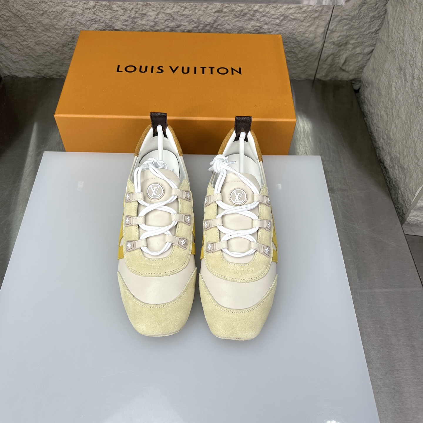 Louis Vuitton Women's Sneakerina Trainer Shoes- Ballet-Inspired,Low-Top Sneakers 3 i1750031680068 2414 0 4