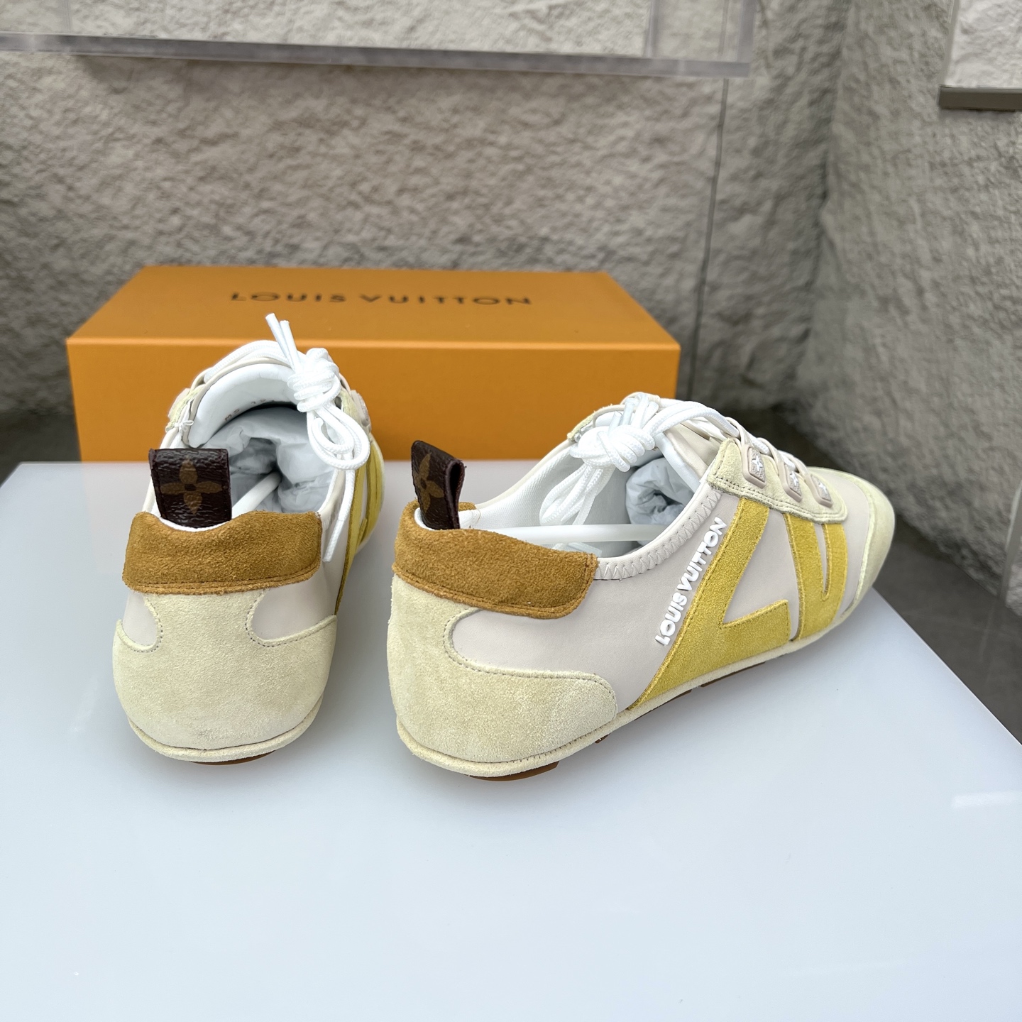 Louis Vuitton Women's Sneakerina Trainer Shoes- Ballet-Inspired,Low-Top Sneakers 8 i1750031681552 168 0 7