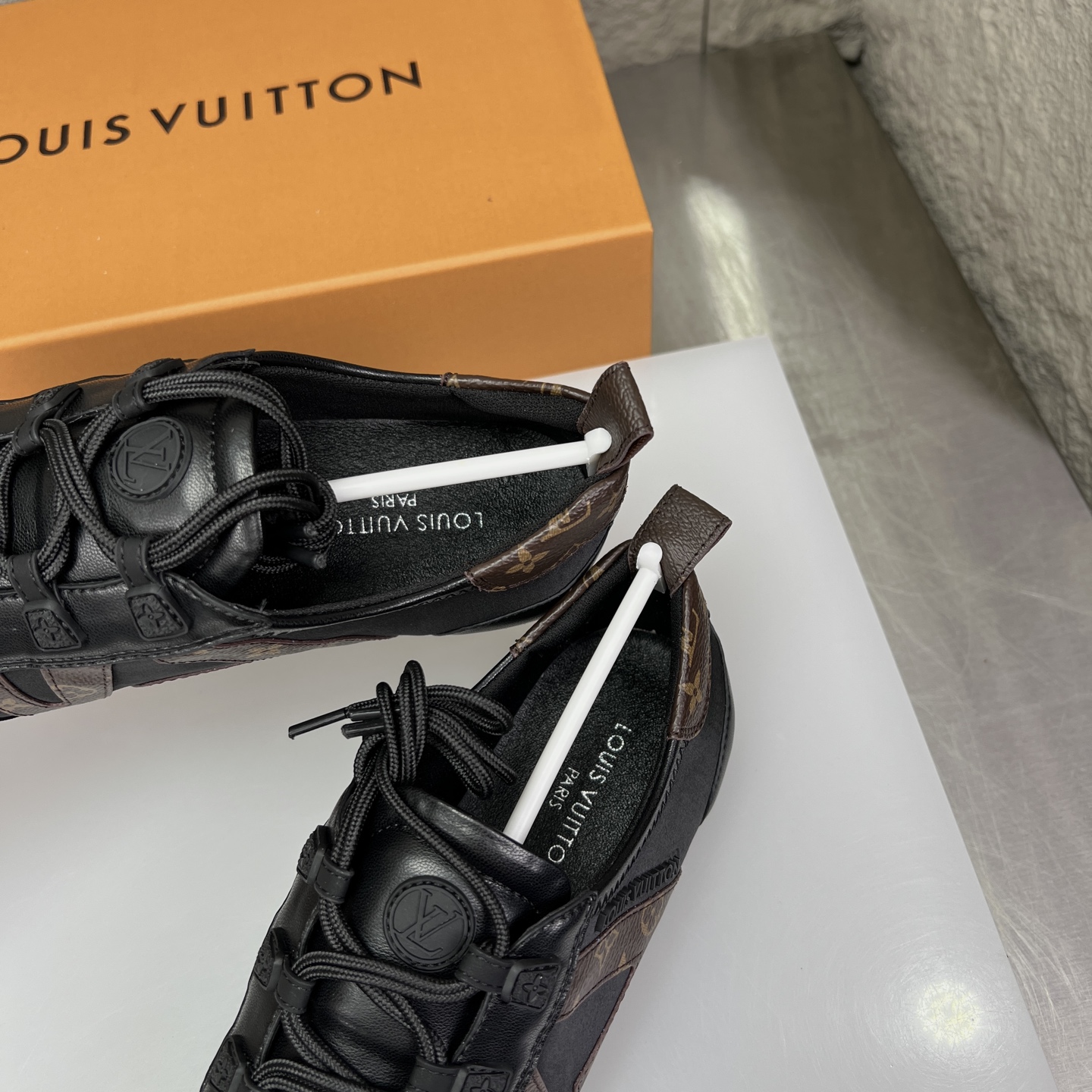 Louis Vuitton Women's Sneakerina Trainer Shoes - Ballet Style, Low Top 8 i1750031759232 230 0 8