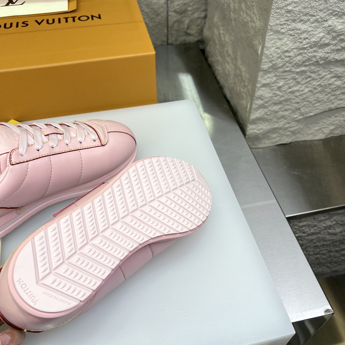 Louis Vuitton x Nigo Leather Sneaker Pink Casual Shoes 10 i1754947038697 2613 0 2