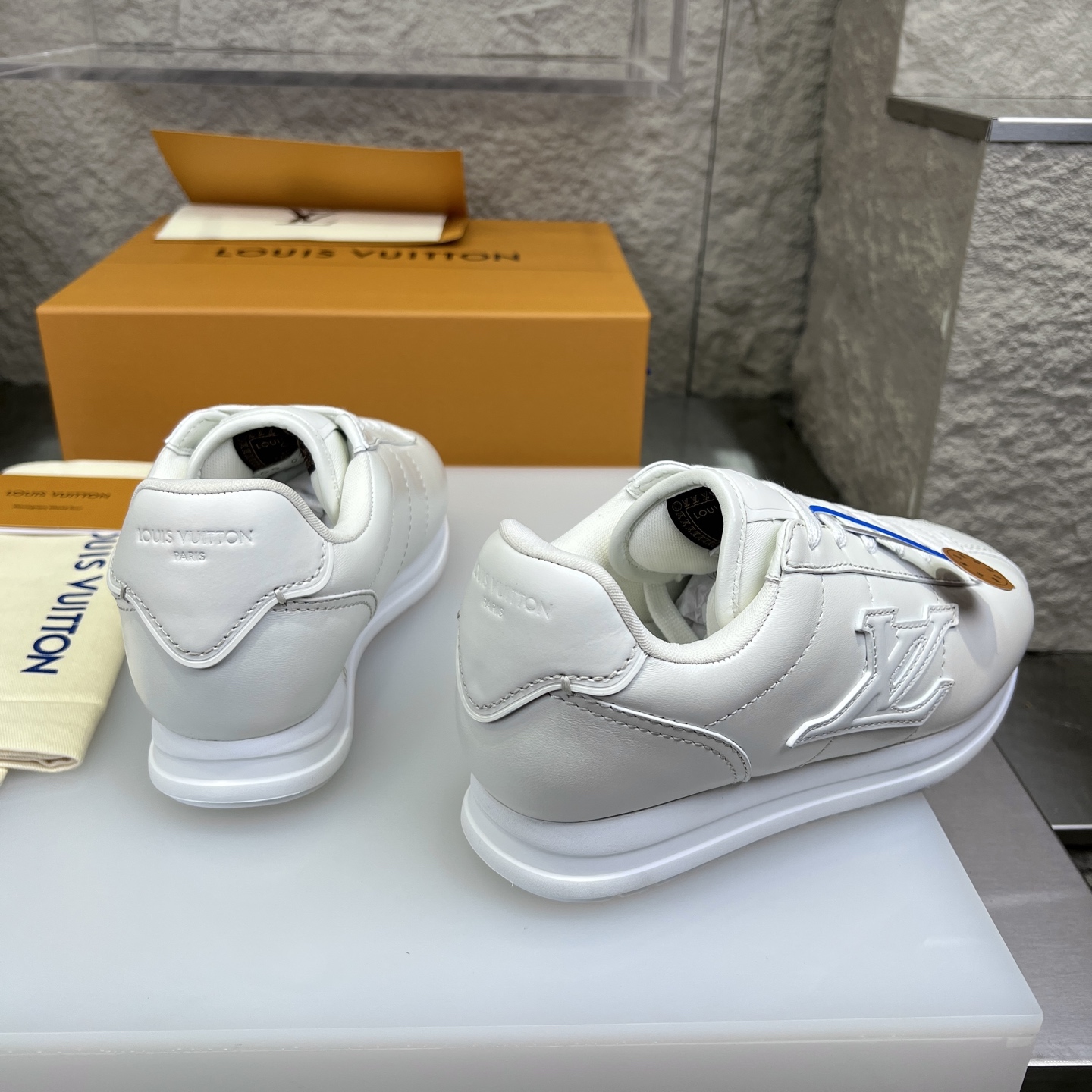 Louis Vuitton x Nigo Buttersoft FW25 White Leather Low-Top Sneakers 9 i1754947246052 9458 0 5