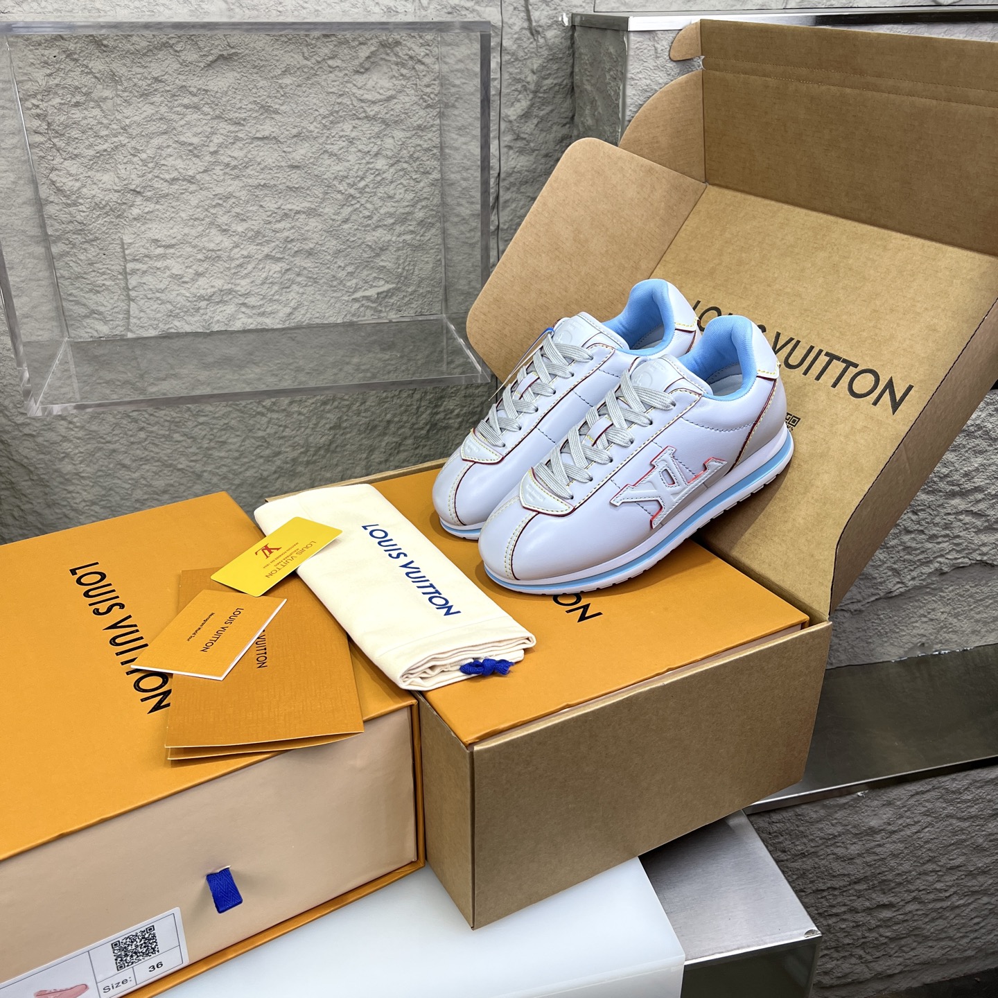 Louis Vuitton x Nigo Buttersoft FW25 Leather Sneakers - Unisex Design 3 i1754947295411 9644 0 1