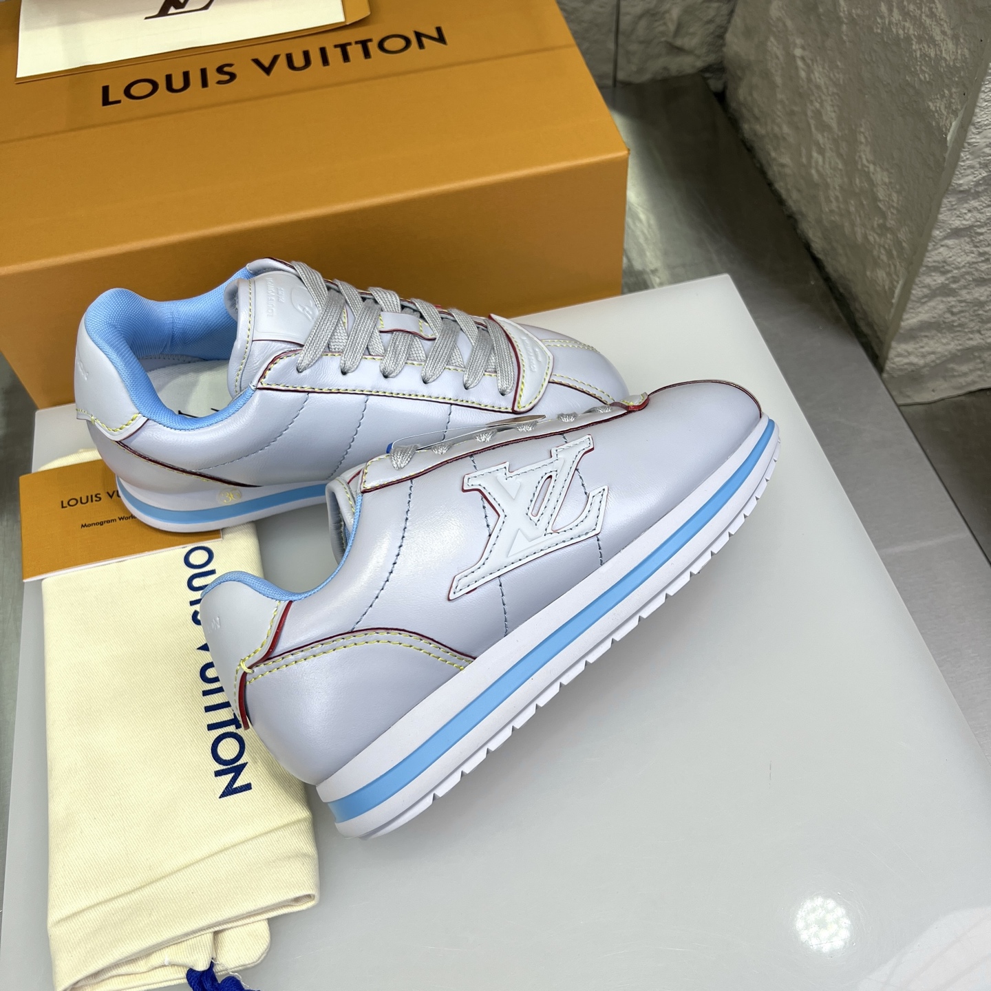 Louis Vuitton x Nigo Buttersoft FW25 Leather Sneakers - Unisex Design 5 i1754947295591 4593 0 7