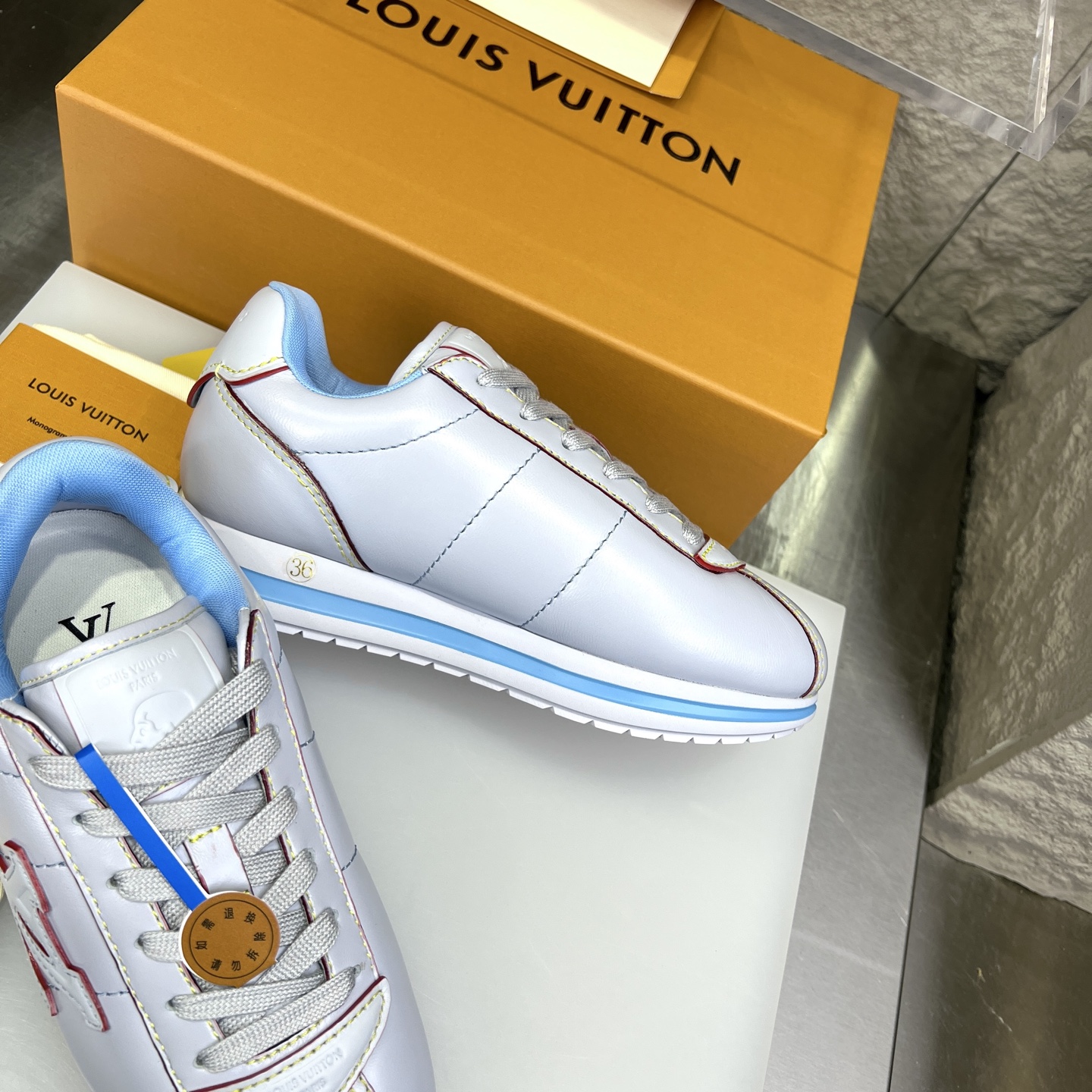 Louis Vuitton x Nigo Buttersoft FW25 Leather Sneakers - Unisex Design 6 i1754947297505 4424 0 3