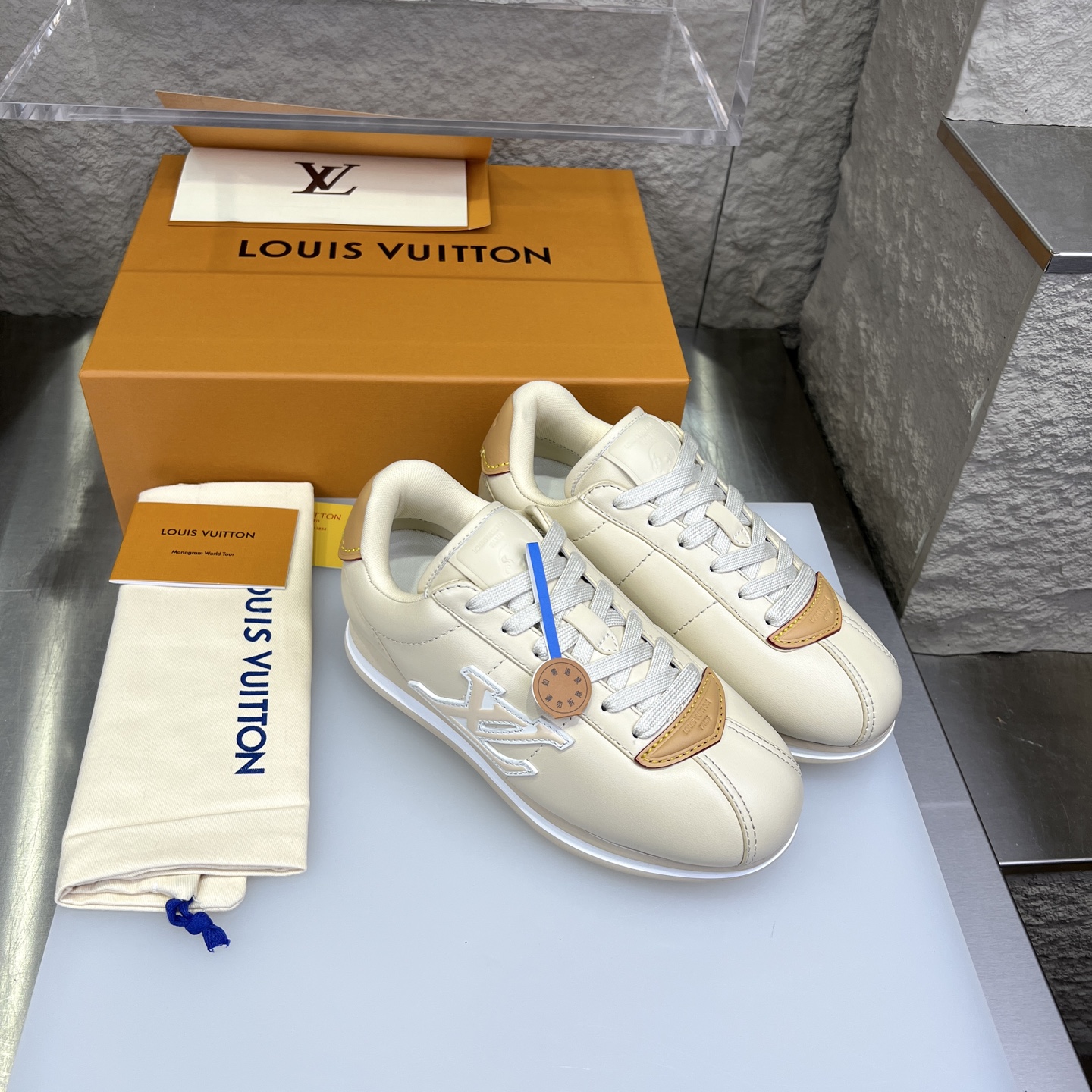Louis Vuitton x Nigo Buttersoft FW25 Leather Low Top Sneakers 3 i1754947434673 3703 0 1