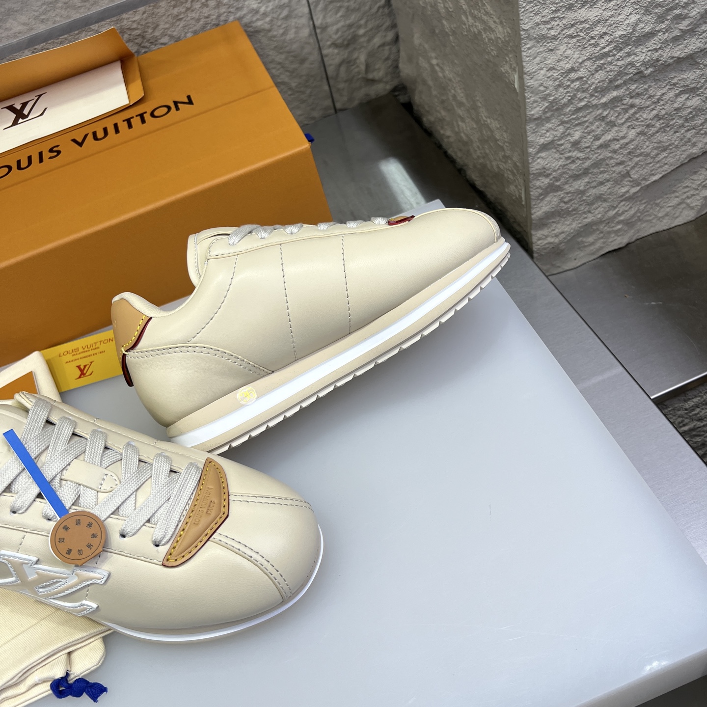 Louis Vuitton x Nigo Buttersoft FW25 Leather Low Top Sneakers 5 i1754947434857 1390 0 8